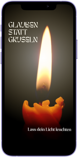 Smartphone mit Statusbild