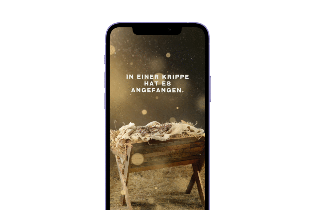 Statusmeldung im Smartphone