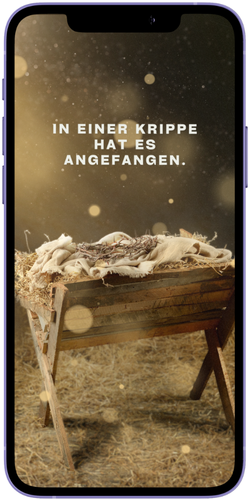 Smartphone mit Statusbild
