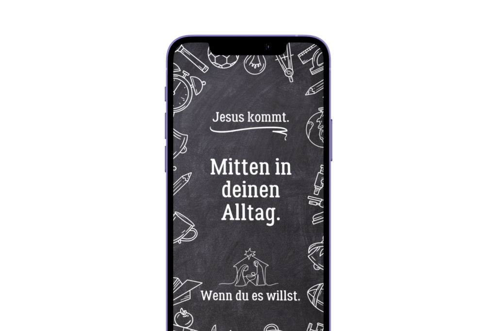 Statusmeldung im Smartphone