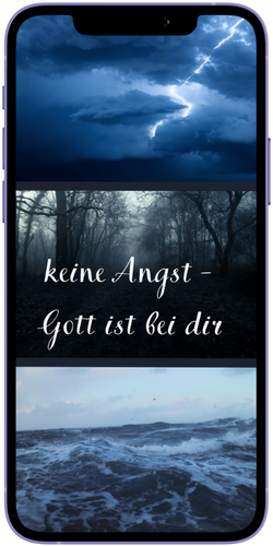 Smartphone mit Statusbild