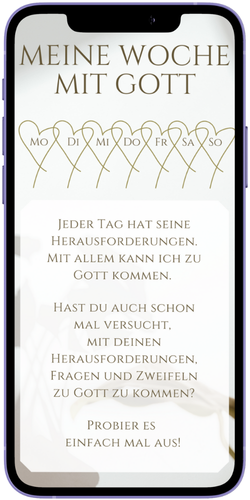 Smartphone mit Statusbild