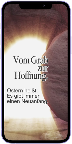 Smartphone mit Statusbild