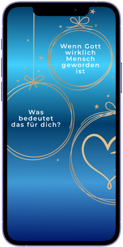 Smartphone mit Statusbild
