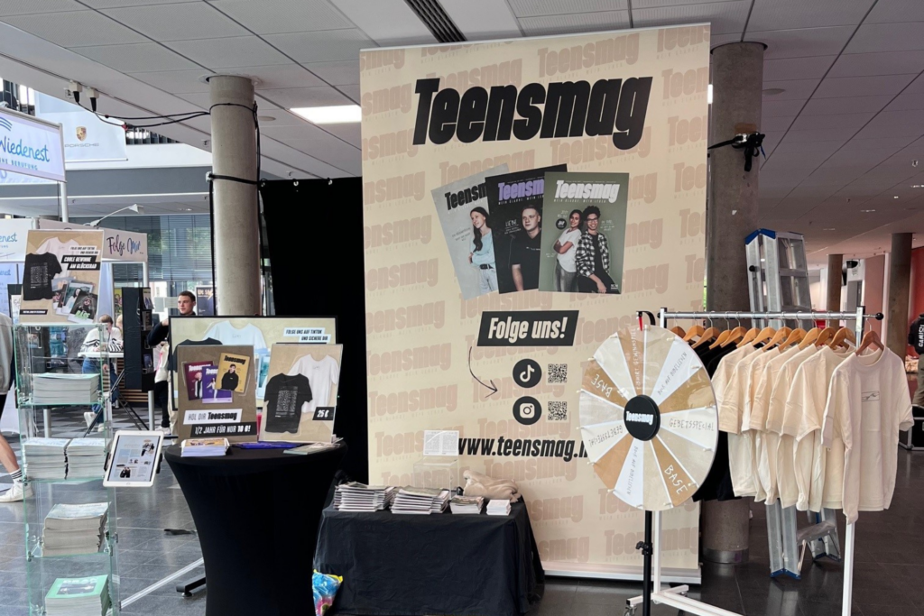 Teensmag-Stand auf der Pfingstjugendkonferenz