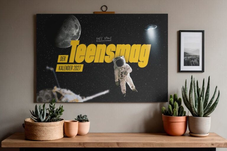 Kalender an Wand