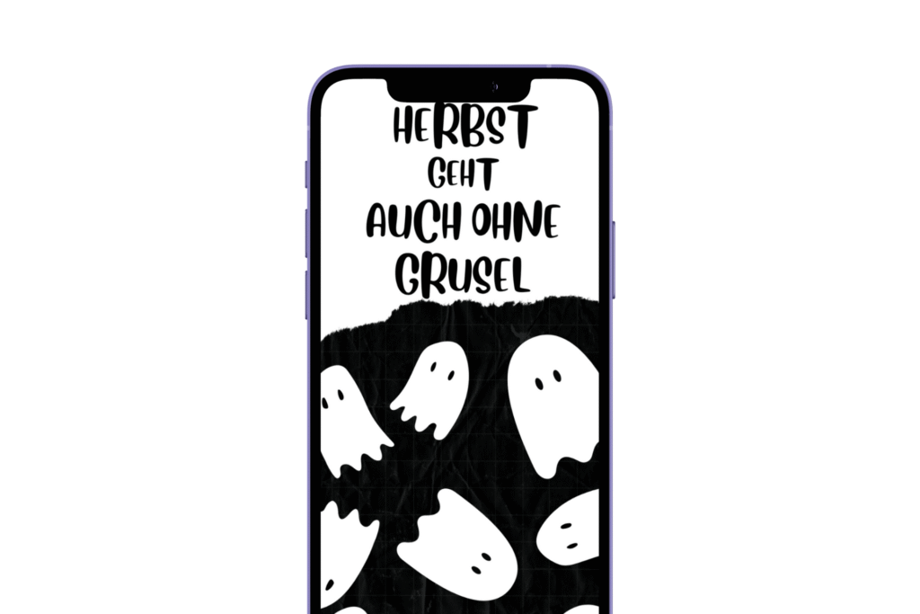 Smartphone mit Statusmeldung