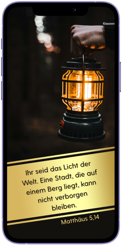 Smartphone mit Statusbild