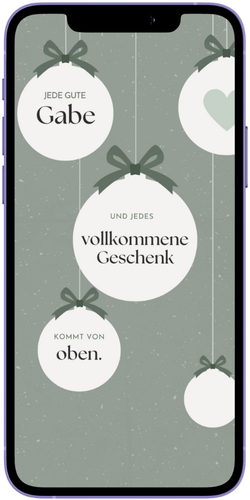 Smartphone mit Statusbild
