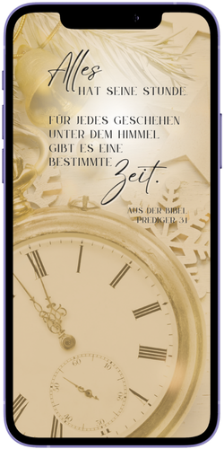 Smartphone mit Statusbild