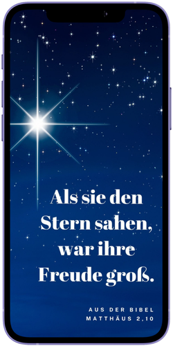 Smartphone mit Statusbild