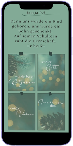 Smartphone mit Statusbild