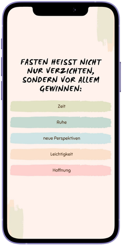 Smartphone mit Statusbild