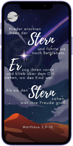 Smartphone mit Statusbild