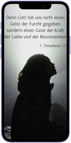 Smartphone mit Statusbild