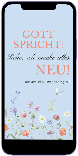 Smartphone mit Statusbild