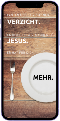 Smartphone mit Statusbild