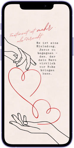 Smartphone mit Statusbild