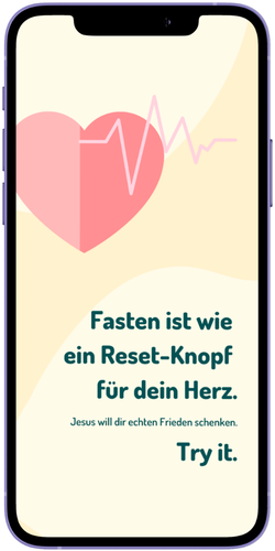 Smartphone mit Statusbild