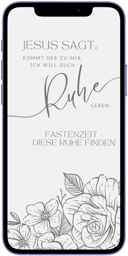 Smartphone mit Statusbild