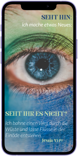 Smartphone mit Statusbild