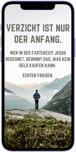 Smartphone mit Statusbild